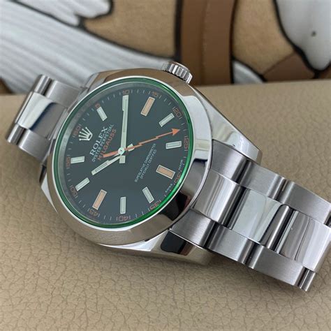 prezzo rolex milgauss vetro verde nuovo|Rolex Milgauss 40MM IN ACCIAIO VETRO VERDE REF..